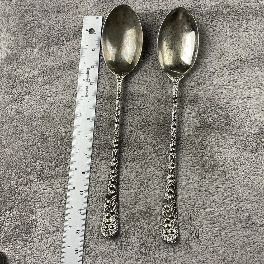International Silver Company Serving 2 Spoons 12